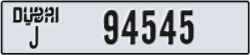 dubai - code - J - number -94545