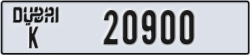 dubai - code - K - number -20900