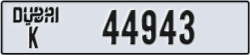 dubai - code - K - number -44943