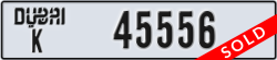 dubai - code - K - number -45556