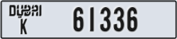 dubai - code - K - number -61257