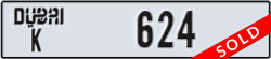 dubai - code - K - number -624