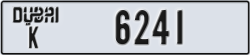 dubai - code - K - number -6241