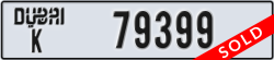 dubai - code - K - number -79399
