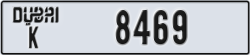 dubai - code - K - number -8469