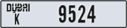 dubai - code - K - number -9445