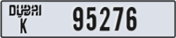 dubai - code - K - number -95276