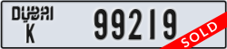 dubai - code - K - number -99219