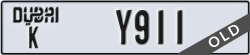 dubai - code - K - number -Y911