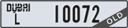 dubai - code - L - number -10072