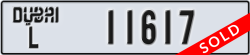 dubai - code - L - number -11617