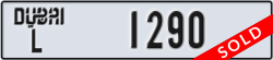 dubai - code - L - number -1290