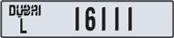 dubai - code - L - number -16032