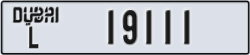 dubai - code - L - number -19111