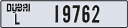 dubai - code - L - number -19762
