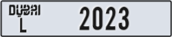 dubai - code - L - number -2023