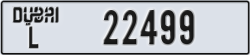 dubai - code - L - number -22499
