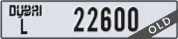 dubai - code - L - number -22600