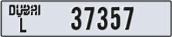 dubai - code - L - number -37357