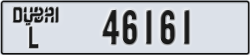 dubai - code - L - number -46161