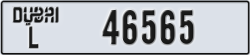 dubai - code - L - number -46565