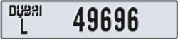 dubai - code - L - number -49696