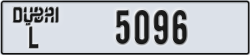 dubai - code - L - number -5096