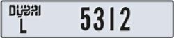 dubai - code - L - number -5312