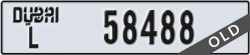 dubai - code - L - number -58488