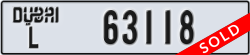 dubai - code - L - number -63118