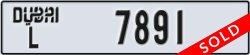 dubai - code - L - number -7891