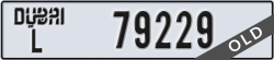 dubai - code - L - number -79229