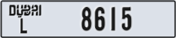 dubai - code - L - number -8536