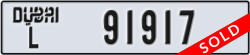 dubai - code - L - number -91917