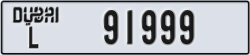 dubai - code - L - number -91920