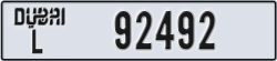 dubai - code - L - number -92492