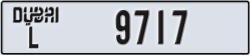 dubai - code - L - number -9638