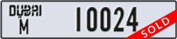 dubai - code - M - number -10024