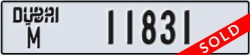 dubai - code - M - number -11831