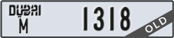 dubai - code - M - number -1318