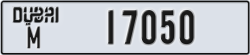 dubai - code - M - number -17050