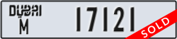 dubai - code - M - number -17121