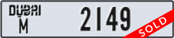 dubai - code - M - number -2149