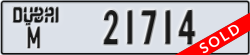 dubai - code - M - number -21714