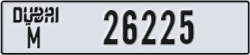 dubai - code - M - number -26225