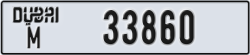 dubai - code - M - number -33860