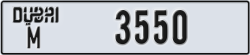 dubai - code - M - number -3550