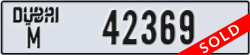 dubai - code - M - number -42369