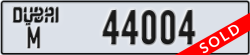 dubai - code - M - number -44004