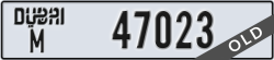 dubai - code - M - number -47023